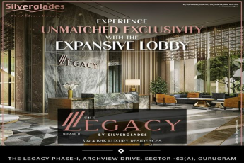 Discover Unmatched Exclusivity at The Legacy by Silverglades in Sector 63(A), Gurugram