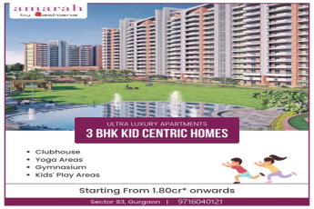 Amarah by Ashiana: Crafting Kid-Centric Luxury in Sector 93, Gurugram