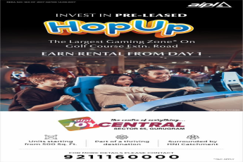 Invest in Pre-Leased HopUp at AIPL Joy Central, Earn Rental from Day 1