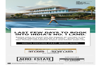 Last Days to Secure Your Spot at Aero-Estate, Khopoli, Mumbai - Starting at ?52.99 Lakh!