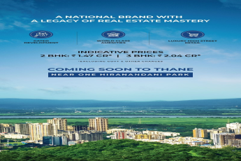 Luxury Living by National Builder in Thane, Prices Start at ?1.47 Cr*