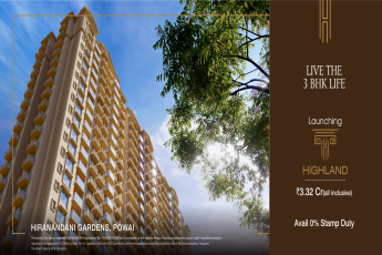 Avail 0% stamp duty at Hiranandani Highland in Powai, Mumbai