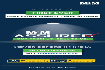 Invest in M3M Assured, No Brokerage, No Transfer Fee, India