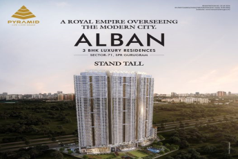 Pyramid Alban: Luxurious 3 BHK Residences Overlooking the Modern City in Sector 71, SPR Gurugram