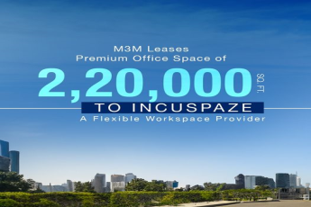 M3M Announces Major Lease of 220,000 sq.ft. Office Space to Incuspaze in Gurugram