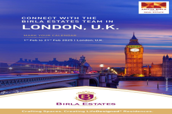 Meet Birla Estates in London, U.K. from 1st Feb to 21st Feb 2025