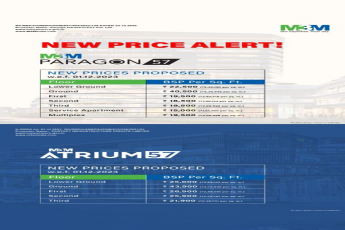 M3M Unveils Competitive New Pricing for Paragon 57 & Atrium 57 in Gurgaon