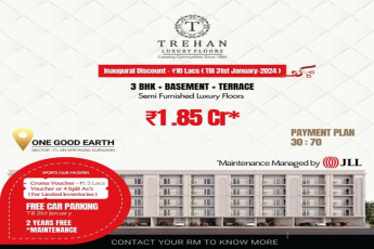 Trehan Luxury Floors Unveils One Good Earth: Exclusive 3 BHK Residences in Sector-71, Gurugram