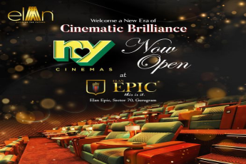 Experience Cinematic Brilliance at NY Cinemas in Elan Epic, Sector 70, Gurugram