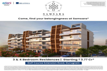 Experience Luxury Living with Adani Brahma Samsara Residences in Gurugram