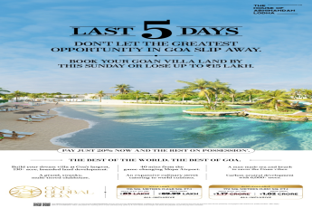 Last Chance: Secure Your Goan Villa Land, Save ₹15 Lakh, House of Abhinandan Lodha, One Global Goa