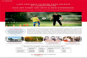 Kick off every day with a new experience at Lodha Casa Celeste in Mumbai