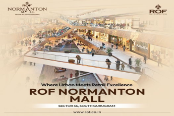 Experience Urban Retail Excellence at ROF Normanton Mall by ROF Group in Sector 36, South Gurugram