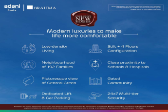 Experience Elegant Living at Brahma Adani Realty's New Project in the Heart of the City"