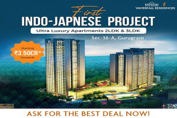 Krisumi Waterfall Residences: Pioneering Indo-Japanese Living in Sec-36-A, Gurugram