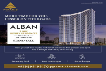 Experience Luxury and Convenience at Pyramid Alban in Sector-71, SPR Gurugram