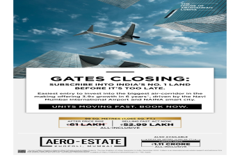 Gates Closing: Invest in Aero-Estate Khopoli, Mumbai, Units From ?52.99 Lakh