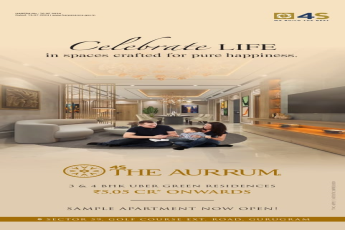 Discover Luxury at The Aurrum in Gurugram, from ?5.05 Cr