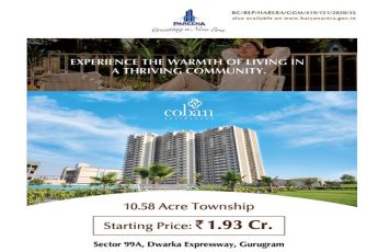 Pareena Coban Residences: Nurturing Community Living in the Heart of Sector 99A, Dwarka Expressway, Gurugram