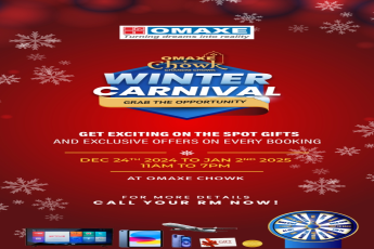 Join the Omaxe Winter Carnival from Dec 24th to Jan 2nd at Omaxe Chowk, Chandni Chowk