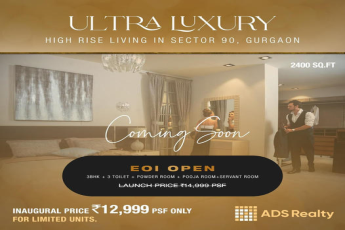 Experience Elevated Living with ADS Realty's Latest Venture: Ultra Luxury Towers in Sector 90