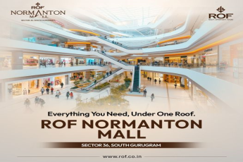 Discover Luxury Shopping at ROF Normanton Mall in Sector 36, South Gurugram | ROF Builder