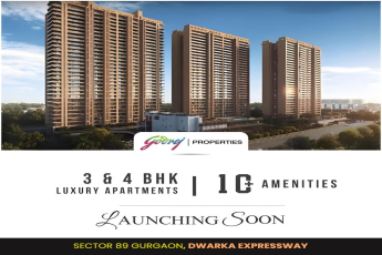 Godrej Properties Introduces 3 & 4 BHK Luxury Apartments in Sector 89, Dwarka Expressway