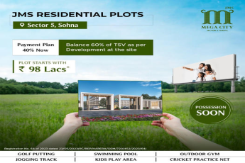 JMS Mega City Announces Residential Plots in Sector 5, Sohna: Your Dream Home Starts at ?98 Lacs