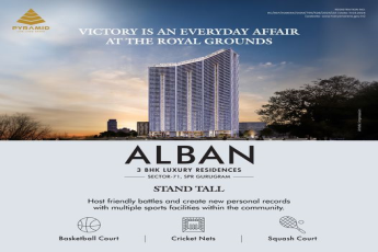 Experience the Epitome of Luxury at Alban by Pyramid, 3 BHK Residences in Sector 71, Gurgaon