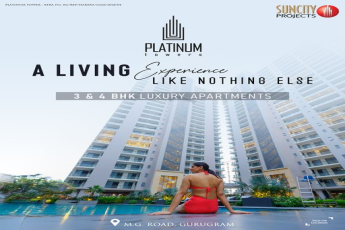 Experience Unmatched Luxury Living at Suncity Projects' Platinum Towers on M.G. Road, Gurugram