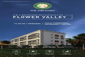 3 & 4 Bedroom Residences at Central Park, The Orchard, Flower Valley, Starting from ?4.50 Cr, South of Gurugram