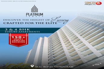 Experience Unparalleled Luxury at Suncity Platinum Towers on M.G. Road, Gurugram