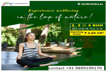 Godrej Properties' Tranquil Abodes: Harmonious 2, 3 & 4 BHK Homes in Gurugram