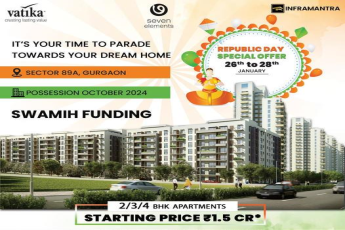 Vatika Seven Elements: March to Your Dream Home in Sector 89A, Gurugram with a Republic Day Special Offer