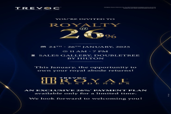 Discover Royalty at Trevac Royal Residences, 24th-26th Jan, Sales Gallery, DoubleTree by Hilton