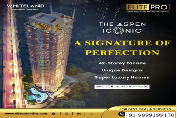 The Aspen Iconic: Whiteland’s Pinnacle of Luxury in Sector 76, Gurugram