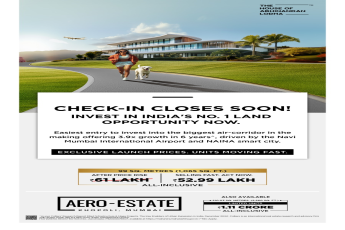 Last Chance: Invest in India’s No. 1 Land Opportunity - Aero-Estate, Khopoli, Mumbai at ₹52.99 Lakh!