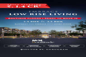 Explore Luxury Living at M3M Soulitude, Sector 89, Gurugram from ₹1.4 Cr