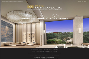 Puri Diplomatic Residences: Unveiling Soon - Furnished 4BHK Luxury Tower in Sector-111, Dwarka Expressway, Gurugram