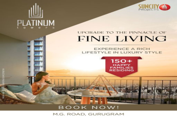 Upgrade to Luxury Living at Platinum Towers by Suncity Projects on M.G. Road, Gurugram