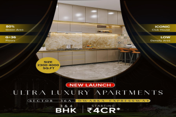 The Pinnacle of Sophistication: Ultra Luxury Apartments in Sector 36A, Dwarka Expressway