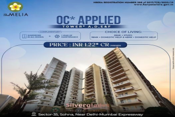 The Melia by Silverglades: Luxurious Living with OC Ready Towers in Sector-35, Sohna