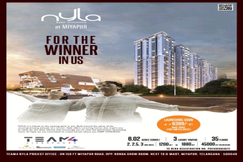 Launching soon Rs 6399 per sq ft at Team 4 Nyla, Miyapur, Hyderabad