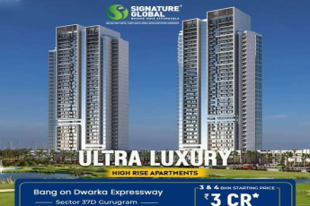 Experience the Pinnacle of Elegance at Signature Global's Ultra Luxury High Rise Apartments in Sector 37D Gurugram