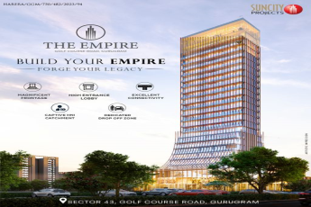 Elevate Your Business with Suncity Projects' The Empire on Golf Course Road, Gurugram