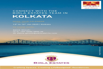 Connect with the Birla Estates Team in Kolkata, Jan 13th-16th 2025