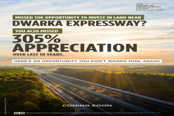 Invest in Land Near Dwarka Expressway, 305% Appreciation