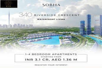 Sobha Realty Presents 340 Riverside Crescent: Exquisite Waterfront Living