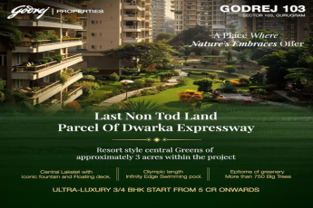 Explore the Last Non-TOD Land at Godrej 103 in Sector 103, Gurgaon: A Haven of Green Luxury