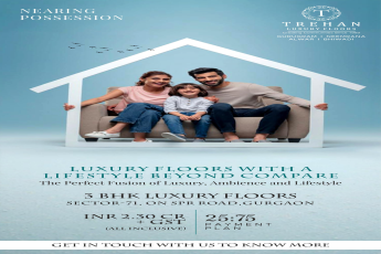 Explore Luxury Floors by Trehan, SPR Road, Gurgaon - INR 2.30 CR